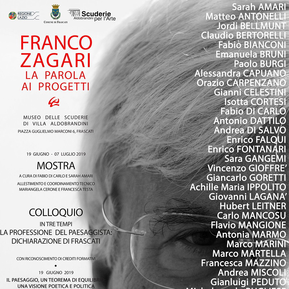 Mostra - Franco Zagari, la parola ai progetti